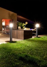 Redo  9941 SPARK záhradný stĺpik LED 12W LED COB CREE 488lm IP54