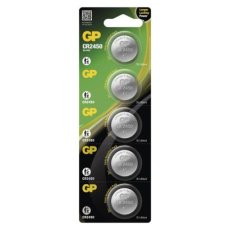 EMOS B1585 Batéria GP líthiová gombíková CR2450, výhodné balenie 5ks