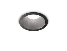 Ideal lux 273167 GAME ROUND zápustné svítidlo D120mm LED 20W 2250/1590lm 3000K černá, UGR