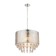 GLOBO 15188H3 AMY I závěsné svítidlo 1xE27 60W IP20 nikl