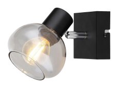 RABALUX 3295 Sullivan nástěnné bodové svítidlo/spot 1xE14 černá, kouřová