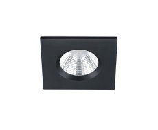 TRIO 650610132 Zagros Zápustné svítidlo 85mm LED 1X5W / 345lm 3000K IP65 černá
