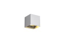 TRIO Reality R27759187 TALENT vonkajšie nástenné svietidlo so senzorom SMD LED 2x5W/50lm 3000K IP44 titanová, nabíjateľná batéria, USB-C port