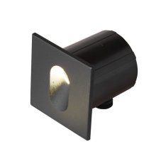 ITALUX ONFL-0224-3K Rovato venkovní zápustné svítidlo do zdi LED 3W/85lm 3000K IP65 černá