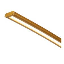 LUCIDE 44700/11/02 CURVE stojacia lampa V1920mm LED 15W/540lm 2700K čierny mramor, mosadzná