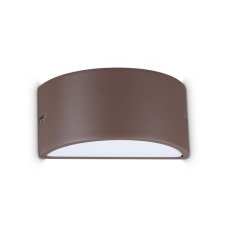 Vonkajšie nástenné svietidlo 1x E27 kávová IP44 Ideal Lux REX 370941