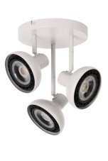 LUCIDE 30997/13/31 SENSAS stropné bodové svietidlo/spot D258mm 3xGU10 (ES111) biela