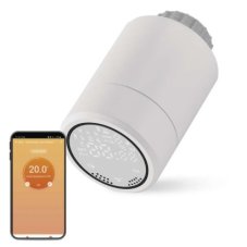 Emos P5630S GoSmart Digitálna termostatická hlavica, biela, ZigBee