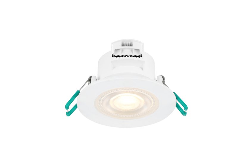 SYLVANIA 0090017 SylSpot zápustné svietidlo D87mm LED 5,5W 550lm 2700/3000/4000K IP65/20 biela