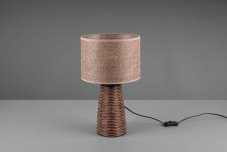 TRIO R50972026 STRAW lampička D240mm 2xE27 hnědá