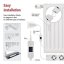 EMOS 2107563000 Ventilátor pod radiátor TRIO biela
