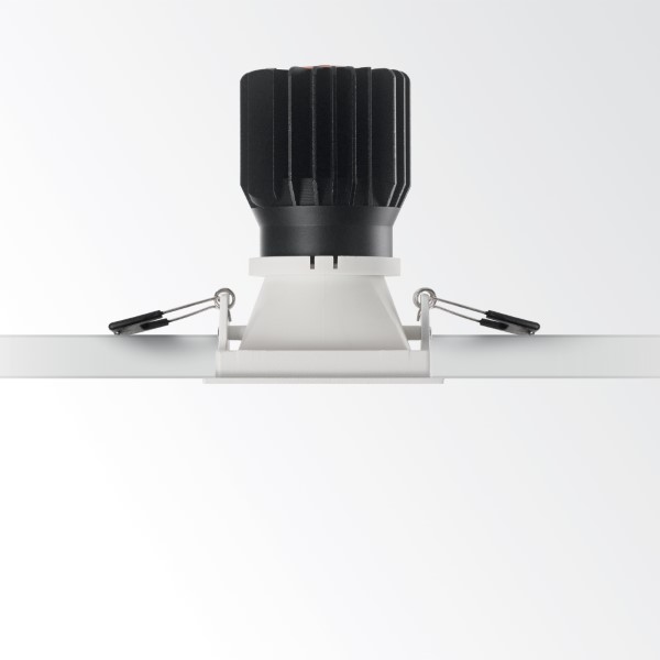 Ideal lux 192376 GAME SQUARE zápustné svietidlo 84x84mm LED 11W 950/780lm 3000K biela, UGR