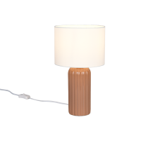 Stolná lampa 1x E27 kávová IP20 TRIO Reality BLAIR R51811972