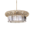 IdealLux 237800 NABUCCO SP16 závěsné svítidlo / lustr E14 16x40W IP20 zlatá