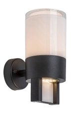 RABALUX 77130 Leitha venkovní nástěnné svítidlo LED 12W/740lm 3000K IP44 černá