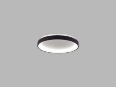 LED2 1271653DT BELLA SLIM stropní svítidlo LED D480mm 38W/2660lm 3000-4000K TRIAC černá