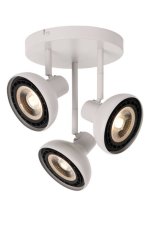 LUCIDE 30997/13/31 SENSAS stropné bodové svietidlo/spot D258mm 3xGU10 (ES111) biela