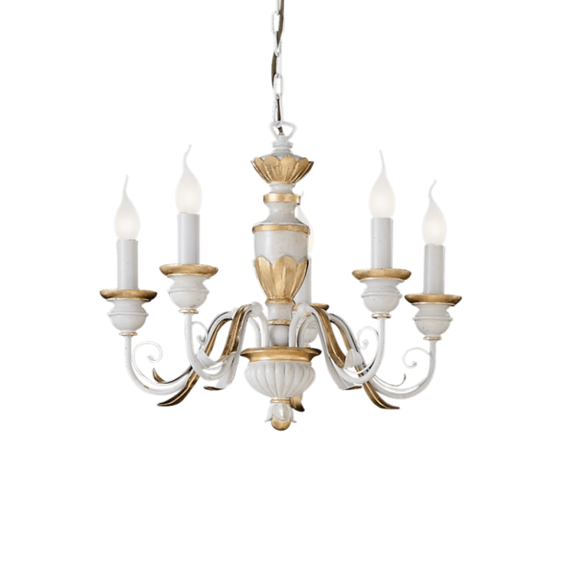 Závesné svietidlo/Luster Ideal lux 012865 FIRENZE SP5 5xE14 40W Závesné svietidlo/Luster Ideal lux 012865 FIRENZE SP5 5xE14 40W