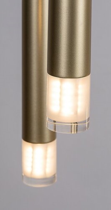 RABALUX 72361 Ramira závesné svietidlo D360mm 5xG9 zlatá, priehľadná