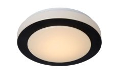 LUCIDE 79179/12/30 DIMY Přisazené stropní svítidlo LED 12W černá/opál