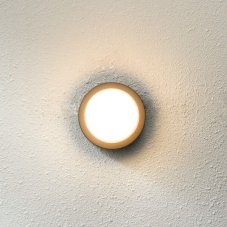 ITALUX OWL-3062-4K Rosta vonkajšie nástenné svietidlo LED D160mm 12W/755lm 4000k IP54 čierna, biela