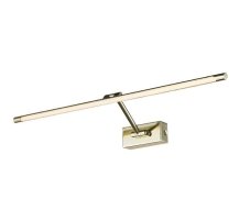 AZZARDO AZ2662 DECOline DAVINCI 90 GOLDEN nástenné LED svietidlo 16W/1200lm IP20 zlatá