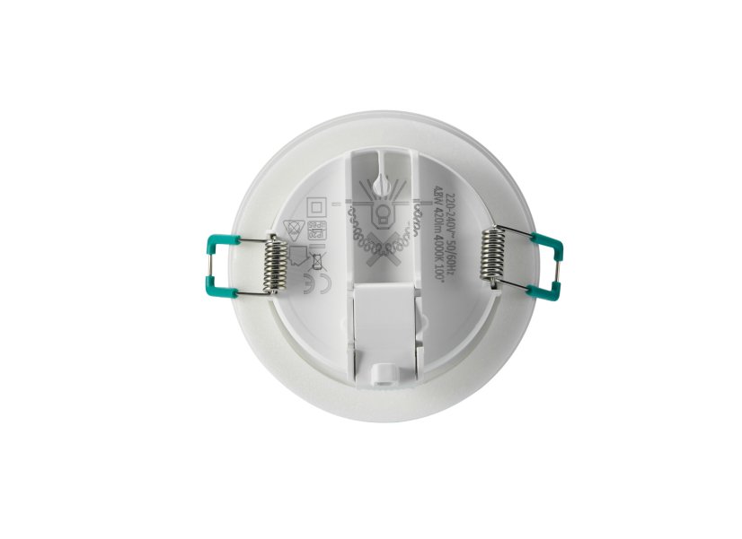 SYLVANIA 0090089 SylSpot zápustné svietidlo D87mm LED 4,8W 420lm 4000K IP44/20 biela