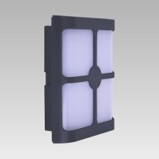 PREZENT 31651 AUSTIN exteriérové ​​nástěnné svítidlo LED / 20W, 4000K, IP65, tmavá šedá