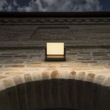 Ideal Lux 287706 SWIPE vonkajšie nástenné svietidlo LED 20,5W 2300/1320lm 3000K čierna