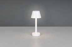 TRIO Reality R54991131 VIDAL dotyková stolní lampička v245mm SMD LED 1,5W/150lm 3000K IP44 bílá matná