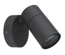 GLOBO 3209-1 PIPER venkovní nástěnné svítidlo 1xGU10 IP44 antracitová