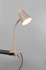 TRIO Reality R25831143 PONGO štipcové svietidlo SMD LED 4,5W/500lm 3000K béžová