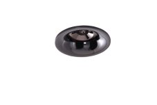 AZZARDO AZ1480 TECHNOline ADAMO MIDST BLACK CHROME zápustné svietidlo 1xGU10 50W IP20 čierna/chróm