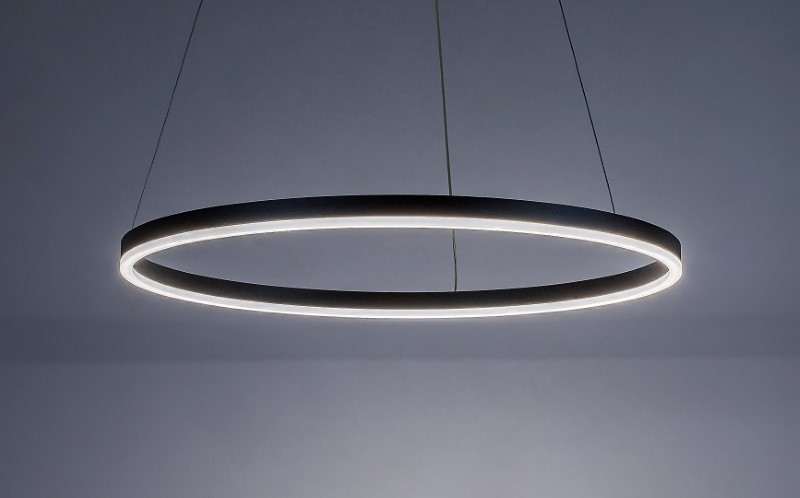 RABALUX 72301 Isaure závesné svietidlo D600mm LED 35W/2200lm 3000+4000+6500K čierna, biela