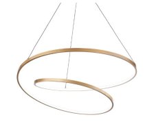 Ideal Lux 304564 OZ závěsné svítidlo LED D600mm 48W 5300/1970lm 3000K mosazná, DALI