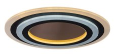 RABALUX 71314 Taneli2 stropné svietidlo D450mm LED 56W/4950lm 3000+4000+6000K čierna, zlatá, stmievateľné, diaľkový ovládač