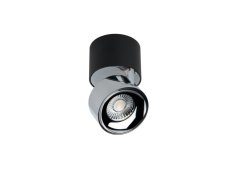 LED2 11508335DT KLIP ON stropné povrchové bodové svietidlo LED D77mm 11W/770lm 3000K TRIAC čierna, chróm