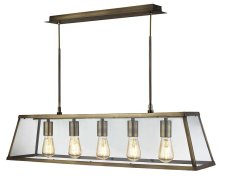 Searchlight 4614-5AB Voyager závesné svietidlo E27 5 x 60W