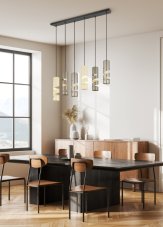 TRIO 364000617 STREAM závěsné svítidlo 6xGU10 vícebarevná