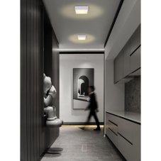 Immax NEO CANTO SLIM 07238L inteligentné stropné svietidlo 280x280x70mm 22W/1610lm, biela, Zigbee 3.0