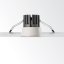 Ideal lux 192291 GAME ROUND zápustné svietidlo D85mm LED 11W 950/750lm 3000K biela, UGR