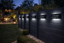 Rabalux 8873 Maribor venkovní nástěnné LED svítidlo 12W/780lm 4000K IP65 černá