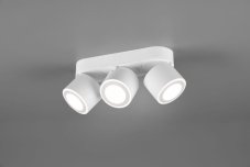 TRIO 652910331 TAURUS stropné/zápustné bodové svietidlo LED 3x3,5W/340lm, 3x1,5W/110lm 3000K matná biela
