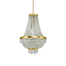Závesné svietidlo/Luster Ideal lux 114736 CAESAR SP9 ORO 9xG9 40W zlato