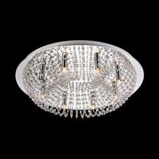 LUXERA 32319 RHODIA stropní svítidlo 600 mm 8xG9 / 28W, chrom