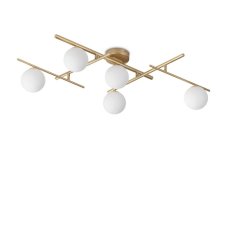 Ideal Lux 311364 ATLAS stropné svietidlo 5xG9 zlatá