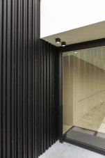 LUTEC 6389101118 GEMINI exteriérové stropní svítidlo LED 85x85mm 6,9W/750lm 4000K IP65 tmavěšedá