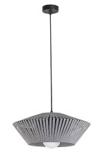 RABALUX 72150 Revan závěsné svítidlo D400mm 1xE27 černá, šedá