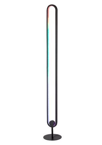 RABALUX 74051 Barto stojacia lampa LED V1250mm 19W RGB matná čierna, diaľkový ovládač