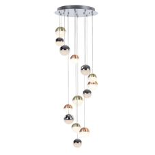 ITALUX PND-13112146-14A-CR Mocado závesné svietidlo LED D510mm 58,8W/3528lm 3000K chróm